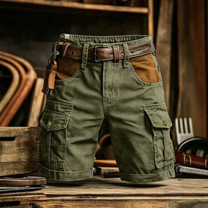 2026 New Cargo Knee <b>Shorts</b> <b>Men</b> Sports Casual <b>Bermuda</b> <b>Shorts</b> Plus Size Cotton Half Pants Golf Breathable Button Fly <b>Bermuda</b> - Product Image 3