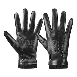 Gants d'hiver noirs unisexes respirants à écran tactile, nouvelle conception personnalisée, haute qualité, autres matériaux, pour moto, usage extérieur, vente en gros - Product Image 6