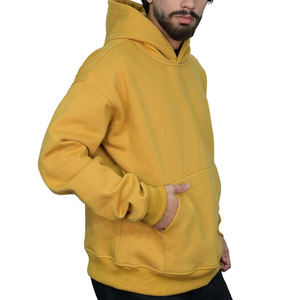 Unisex Vintage Cotton <b>Hoodies</b> for Men and <b>Teens</b> Pullover with Oversized Hood and Pocket Casual Winter Sweatshirt - Product Image 6