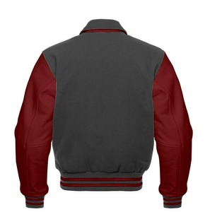 Blouson universitaire léger en toile avec doublure respirante, confortable à porter pour les tenues de printemps, idéal pour les équipes universitaires, tendance et stylé. - Product Image 4