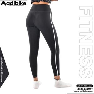Pantalones de Yoga para Mujer Hechos a Medida, Transpirables, Ligeros, de Secado Rápido, Diseño Contorneado con Patrón Sólido, Leggings de Spandex/Poliéster - Product Image 5