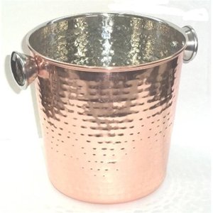Customizable Classic Hammered Style Eco-Friendly Stainless Steel <b>Beer</b> and for Bucket Bar Sets - Product Image 1