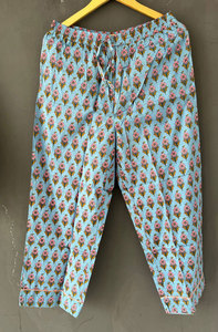 Ensemble de pyjama en coton imprimé, doux, respirant, confortable, deux pièces, vêtements de nuit, vêtements de détente à la maison - Product Image 3