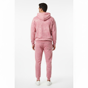 Men <b>Tie</b> <b>Dye</b> Hooded Tracksuit Full Length Cotton Sweatshirt And Pants <b>Set</b> Casual Spring Wear With Side Pockets - Product Image 4