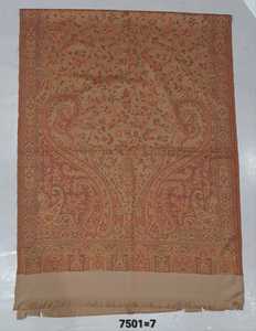 <b>WOOL</b> ACRYLIC BLENDED JAMAWAR SHAWL OR <b>SCARF</b> - Product Image 2