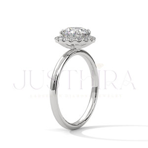 Most Selling Solitaire Round Cut Diamond <b>Ring</b> for Everyday Wear Office Use and Elegant Styling Wedding Engagement <b>Ring</b> For Her - Product Image 4