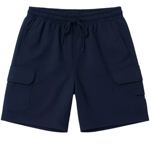 Pantalones Cortos de Hombre de Algodón Personalizados, Largos hasta la Rodilla, Casuales, con Cordón, Novedad 2026, los Más Populares, Bajo MOQ, en Venta - Product Image 4