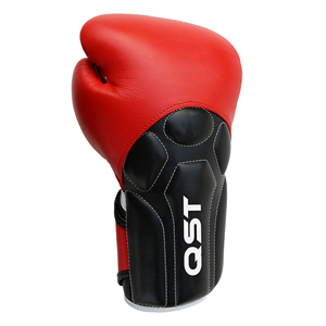 High Quality Boxing Training Gloves Pu Leather MMA Kickboxing Breathable <b>Hook</b> Loop Closure Moisture Wicking Customizable - Product Image 4