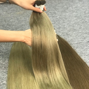 ผมมนุษย์ผมตรงธรรมชาติผมเวียดนามเกรดผมเรมี่ผมลอนธรรมชาติสำหรับผู้หญิงผิวดำ - Product Image 5