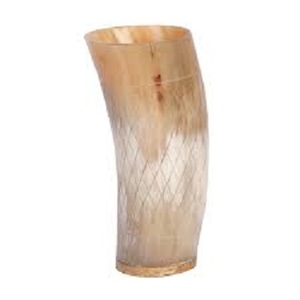 Verre à shot en corne de buffle 100 % corne naturelle, verre en corne de Viking pour hôtel, maison, restaurant, cuisine et table - Product Image 3
