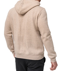 Sudadera con capucha de lana de algodón 100% para hombre, bolsillo frontal ecológico con ajuste regular, peso de tela de 300g, servicio al por mayor OEM - Product Image 4