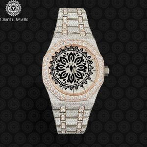 Montre Tonneau de Luxe Charm_Jewells en Acier Inoxydable 38mm, Analogique, Verre Saphir, Lumineuse, Unisexe, Mouvement Quartz Tendance - Product Image 4