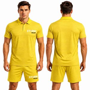 Premium Quality 100% Polyester Tennis Uniform Sportswear OEM Custom Made Logo Printing <b>Athletic</b> Outfit Men Tennis Uniform - Product Image 1