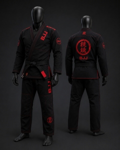 Uniforme de BJJ de Primera Calidad con Tejido de Perlas para Hombres y Mujeres, Kimono de Artes Marciales Personalizado al por Mayor, Uniforme de Jiu Jitsu Brasileño - Product Image 1