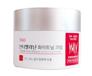 Crema blanqueadora anti-melanina 3WB 50ML, crema blanqueadora anti-melanina, aclaradora de manchas oscuras, correctora del tono, luminosidad, brillo, hidratación. - Product Image 1