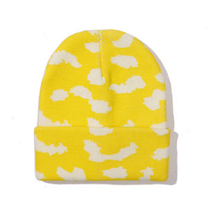 Gorro de Punto Reversible con Logotipo Personalizado, Gorro de Calavera Estilo Y2K, Gorro de Invierno Cálido, 100% Acrílico, Unisex, Adulto, Fabricación OEM - Product Image 2