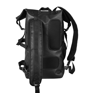 Toproll Fashion Gym sac à dos étanche PU vinyle avec fermeture à glissière élégant sac de sport - Product Image 2