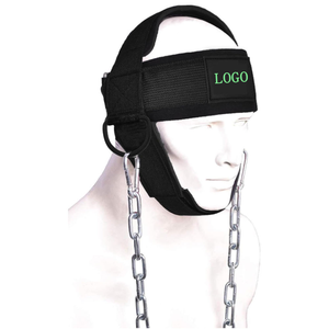 Weightlifting Head <b>Harness</b> <b>Men</b> Women Gym Neck Strength Trainer Resistance Workout Band OEM Supplier - Product Image 6