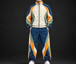Custom <b>Mens</b> Summer Nylon Tracksuit Zip Windbreaker <b>Jacket</b> and Trouser Set for Sports <b>Men's</b> <b>Track</b> Wind Breaker Tracksuits 2026 - Product Image 2