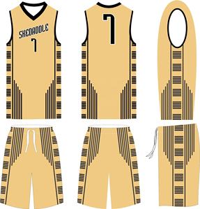 Maillot de basket personnalisé, créez votre propre tenue de basket, sublimation, taille adulte, respirant, antibactérien, unisexe - Product Image 6