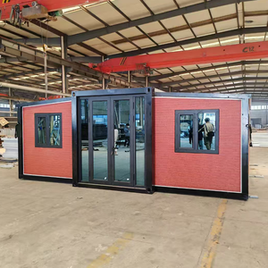 Casa Contenedor Prefabricada Moderna, Económica y Pequeña, de 20 pies o 40 pies, con 2 o 3 Dormitorios, Expandible, con Cocina Modular y Sala de Estar - Product Image 1