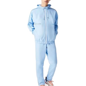 Conjunto Deportivo de Dos Piezas de Forro Polar, Personalizado con Logotipo Bordado, Reflectante, de Gran Tamaño, de Poliéster, Transpirable, Resistente al Viento e Impermeable para Invierno - Product Image 1