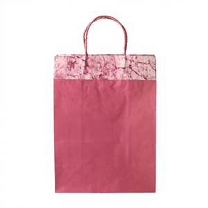 Custom Logo Luxury Handmade Art Paper <b>Bag</b> With Handle Recycled Paper For Candle Shopping <b>Craft</b> And Gift Packaging - Product Image 1
