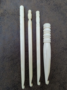 Hand Carved Bone <b>Crochet</b> <b>Hook</b> Premium Yarn Knitting Needle Craft Accessories Wholesale Factory Supply At Cheap Price - Product Image 1