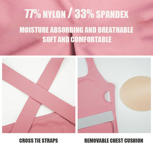 Conjunto de Yoga 2025, Nuevo, a la Moda, a Prueba de Impactos, con Relleno, Sexy, para Gimnasio, Entrenamiento, Fitness, para Tallas Grandes, sin Costuras, Estampado - Product Image 4