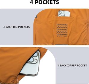 Men's <b>Cycling</b> Jersey with Pockets, Short Sleeve, Men's <b>Cycling</b> Shirts, Breathable Biker <b>Cycling</b> Jersey - Product Image 4