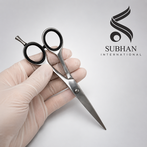 Durable Professional Barber Hair Cutting Scissors Heavy Duty Stainless Steel with Smooth Cutting Performance and Barber Shop Use - Product Image 2