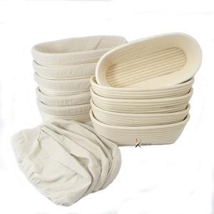 ชุดอุปกรณ์ทำขนมปังซาวโดว์ KV NATURAL HOME  หวายแท้ พร้อมผ้าลินินคลุม  สำหรับการหมักขนมปัง  ขายส่งจากเวียดนาม คุณภาพดีที่สุด - Product Image 4