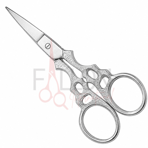 Premium Gold Handle Embroidery <b>Scissors</b> Stainless Steel <b>Sewing</b> Thread Cutting <b>Scissors</b> Hair Trimming <b>Scissors</b> - Product Image 3