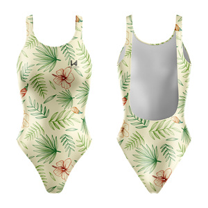 Traje de Baño Sublimado al por Mayor, Traje de Baño Personalizado de Una Pieza, Traje de Baño Deportivo para Playa, Fábrica OEM - Product Image 1