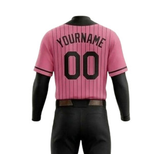 Ensemble maillot et pantalon de baseball respirant et à séchage rapide, sublimation personnalisée, vêtements de sport d'équipe - Product Image 5