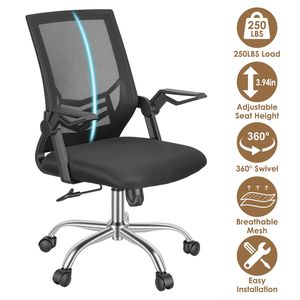 Sedia da Ufficio Ergonomica con Reclinazione a 135 Gradi, Altezza Regolabile 3,94 Pollici, Cuscino in Spugna Vergine, Design a Rete - Product Image 2