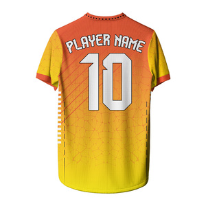 เสื้อฟุตบอลลำลองสำหรับผู้ชายเสื้อฟุตบอลใส่สบายดีไซน์สูงซักได้สวมใส่ง่าย - Product Image 3