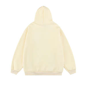 Nouveau Hoodie d'hiver uni à coupe régulière, design Tie-Dye, patchwork et effet vieilli, style streetwear, vente en gros - Product Image 2