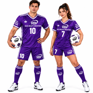 Survêtements unisexes personnalisés respirants 100% polyester antibactériens écologiques anti-UV 220g avec impression streetwear et patch brodé - Product Image 1