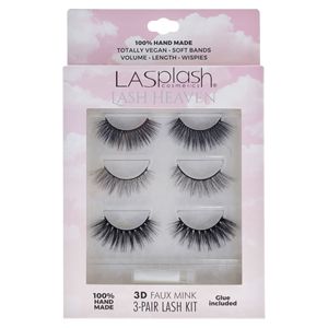 Kit di Ciglia Finte Complete per Donne Lash Heaven, 3 Paia di Ciglia di Qualità Premium - Product Image 5