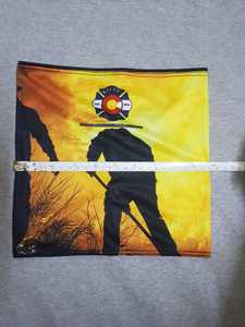 Drapeau de l'Association des pompiers de l'État du Colorado, impression numérique sur tissu, art numérique, 24x36 pouces, décoration intérieure - Product Image 4