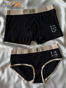 <b>Custom</b> Logo Mens <b>Boxer</b> Briefs|Moisture-Wicking Breathable Anti-Bacterial Underwear|OEM Private Label Cotton Spandex <b>Boxer</b> Briefs - Product Image 4