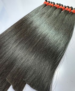 Vente en gros en vrac Extensions de cheveux humains vierges vietnamiens de toutes les couleurs et longueurs Style ondulé sans perte ni emmêlement Prix bon marché - Product Image 4