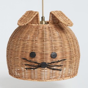 Natural rattan weave lampshades <b>cheap</b> price kids night <b>light</b> pendant lampshade nursery decoration - Product Image 5