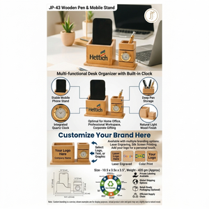 Designer Personalized Wooden Table Top with Printing for Graduation Promotional Office Products - Product Image 2