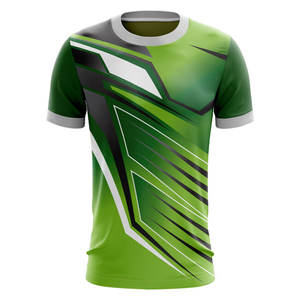 Venta al por mayor barato antiarrugas poliéster deporte camiseta personalizada impresa sublimación blanca transpirable y venta caliente camiseta lisa - Product Image 2