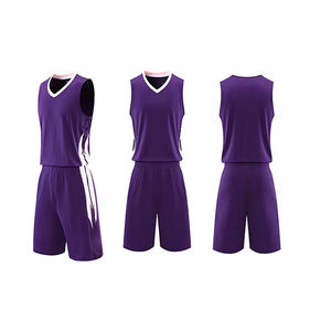 Uniformes de Baloncesto Personalizados para Clubes y Ligas, Conjuntos Reversibles de Doble Capa sin Mangas, Transpirables, Tallas Grandes - Product Image 2
