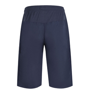 <b>Men</b> Solid Color <b>Bermuda</b> <b>Shorts</b> Drawstring Waist Quick Dry Polyester Casual Wear - Product Image 4