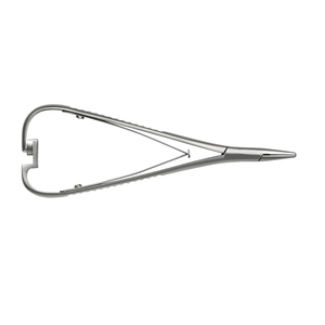 Porte-aiguille Mathieu en acier inoxydable avec mors en carbure de tungstène pour procédures médicales et vétérinaires - Product Image 2