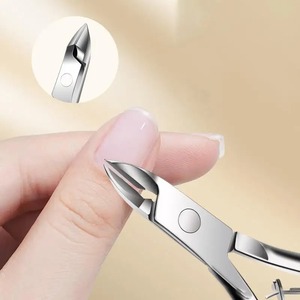 Cortaúñas Profesional de Acero Inoxidable, Abertura de Mandíbula de 10 mm, Cuchilla Curva, Cuchilla Afilada, Duradera, para Manicura y Pedicura, para Adultos - Product Image 4